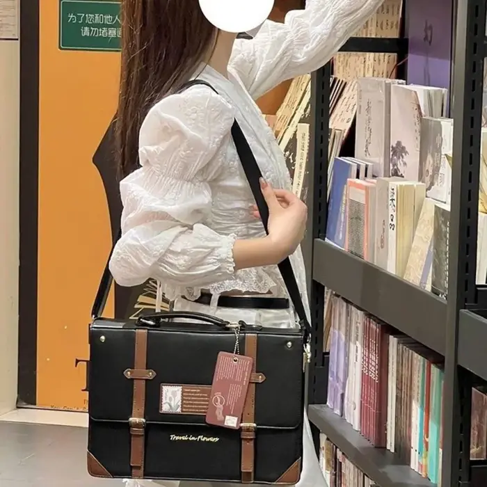 03/School-Sac Itabag de grande capacité pour fille