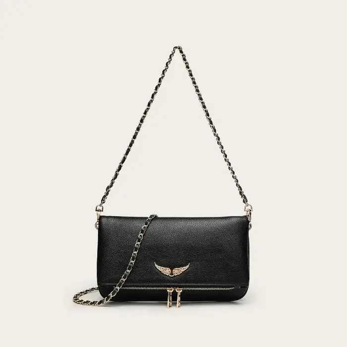 Sac carré mini Wing pour femme, sac à bandoulière et sac croisé tendance 2026, petit sac à main mign
