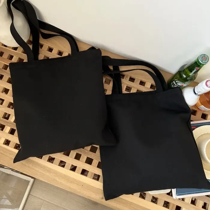 Grand sac noir personnalisable pour femmes