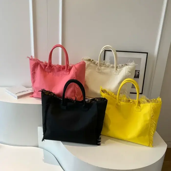 Sacs fourre-tout décontractés à compartiment intérieur pour femmes