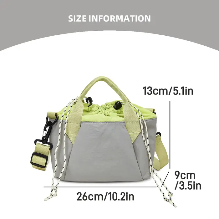 Niche Mini Petit sac léger et simple à cordon pour rouge à lèvres