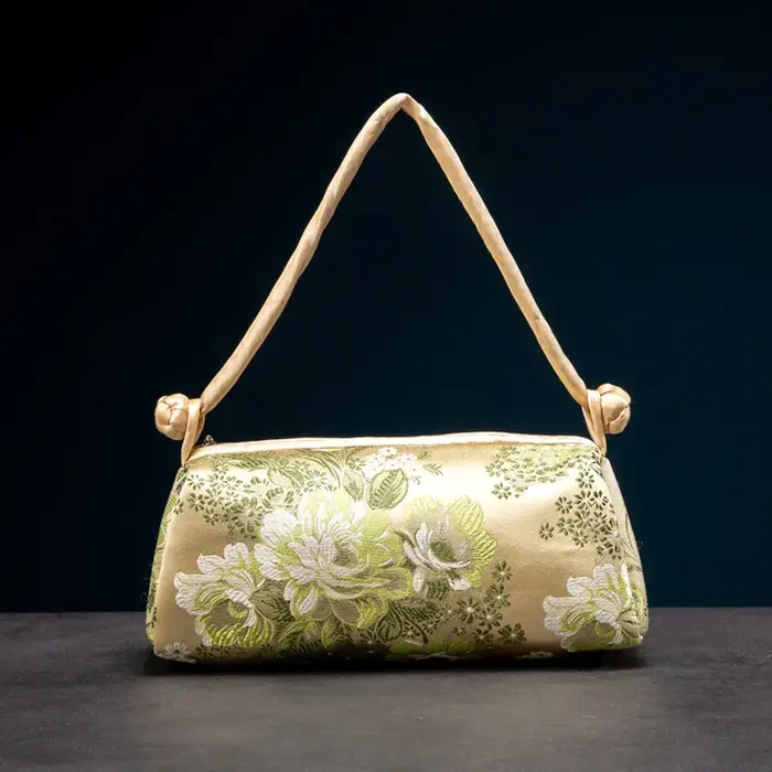 Sac à bandoulière de mode femmes sac à main de luxe sac en soie brodé femme sac