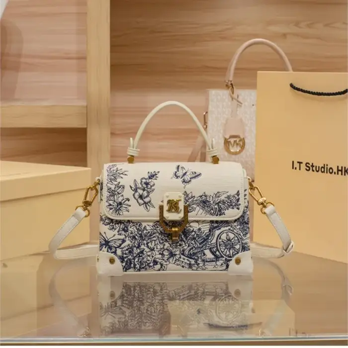 Sac à main élégant en cuir pour femmes - Sacs fourre-tout avec bandoulière