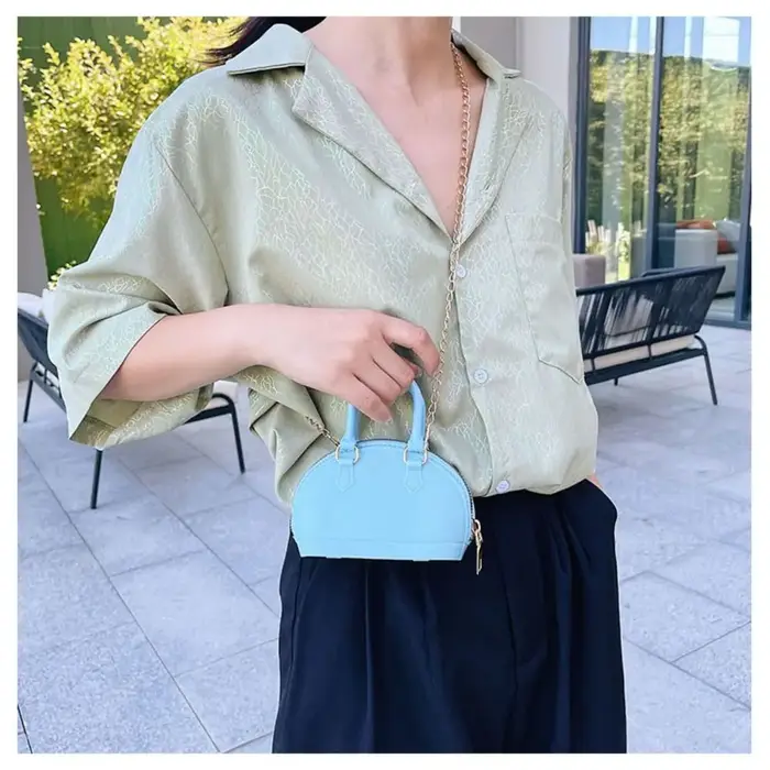 Mini sac à bandoulière Shell pour femme