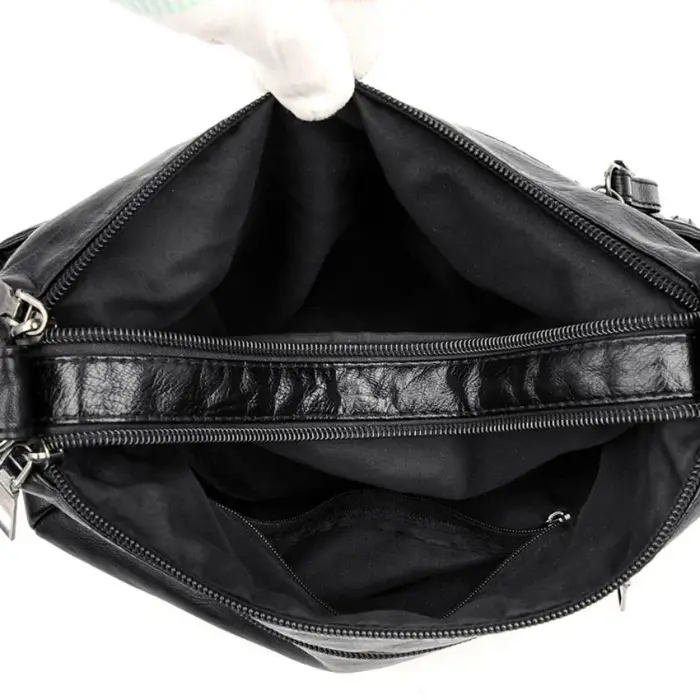 Sacs à bandoulière en cuir souple pour femmes