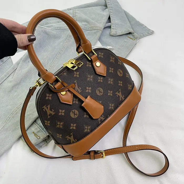 Sac à main vintage fleuri de haute qualité