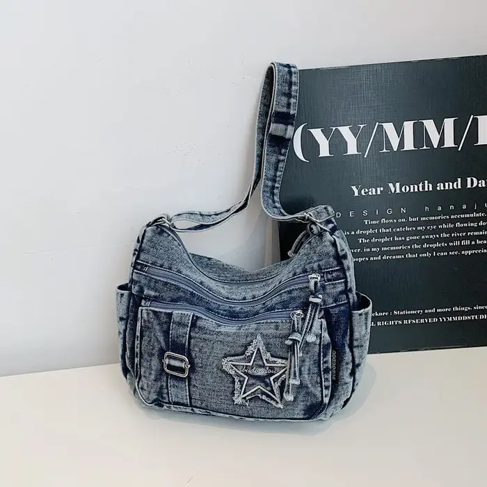 Sac en denim Durable pour femmes