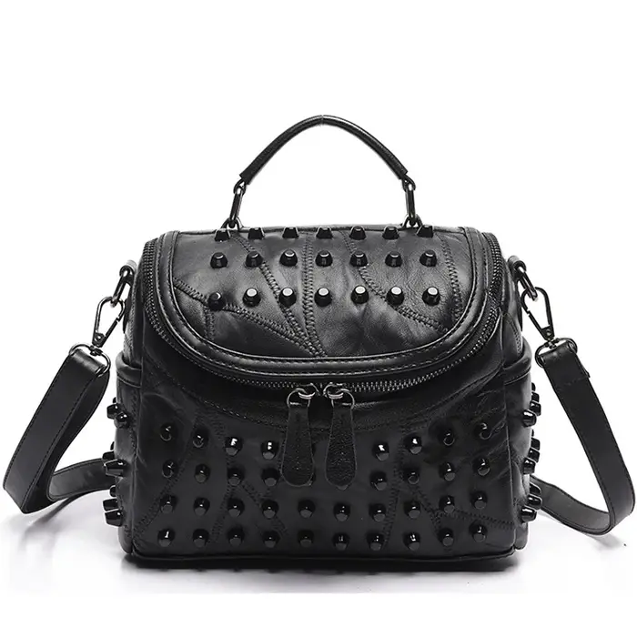 Sac de luxe en cuir véritable pour femmes