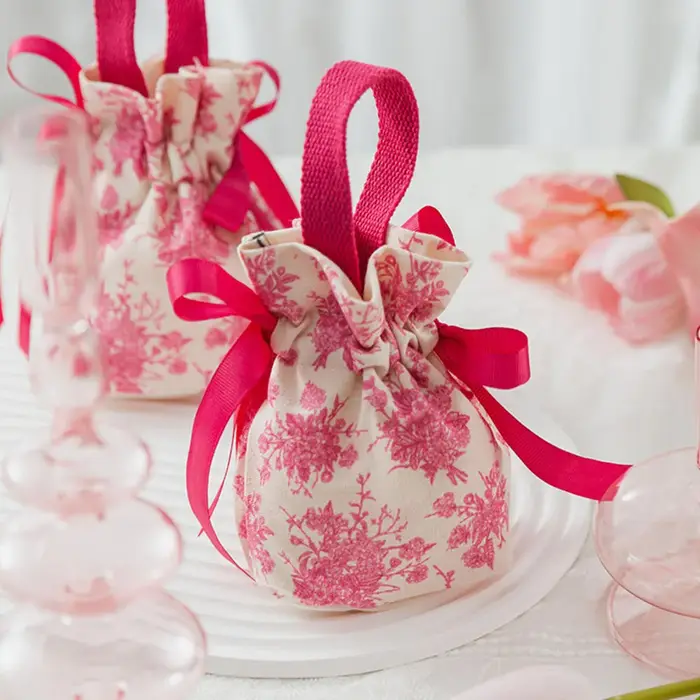 Sac de cérémonie de mariage avec nœud papillon