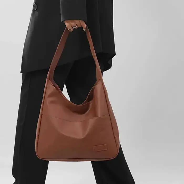 Sac à bandoulière rétro minimaliste élégant pour femmes