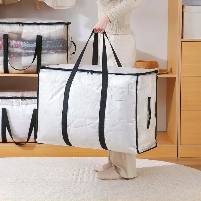 Grand sac fourre-tout mobile avec sangles