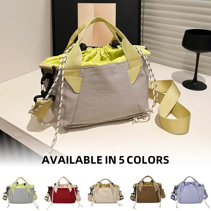 Niche Mini Petit sac léger et simple à cordon pour rouge à lèvres
