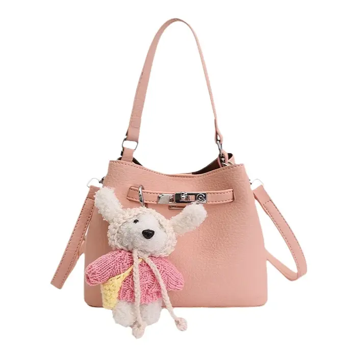 Sac Seau Élégant à Boucle Verrouillable pour Femme, Sac à Bandoulière Polyvalent Décontracté, Style Luxe, Nouvelle Version Coréenne 2026, Sac à Main