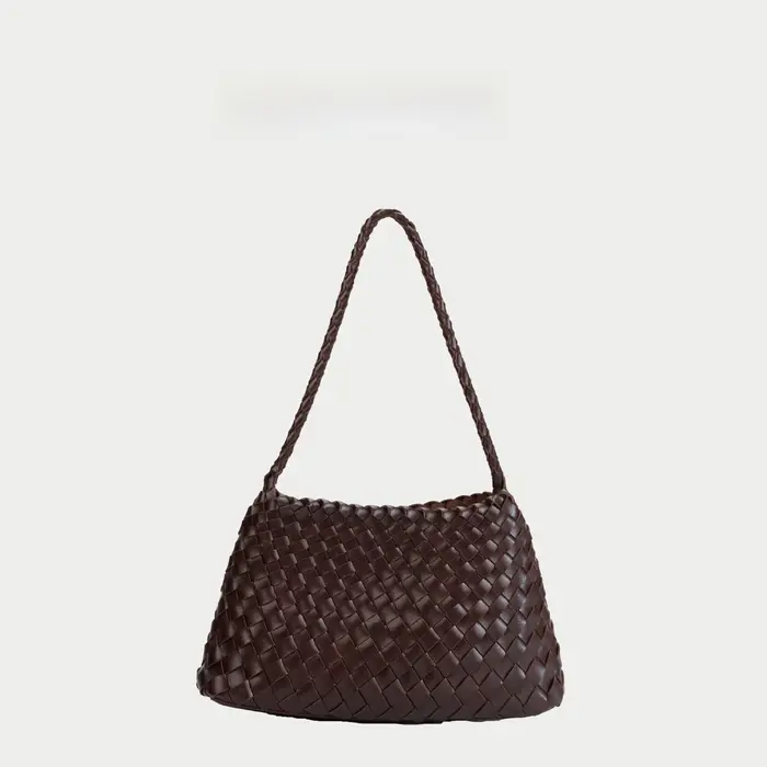 Sac à main rétro tissé