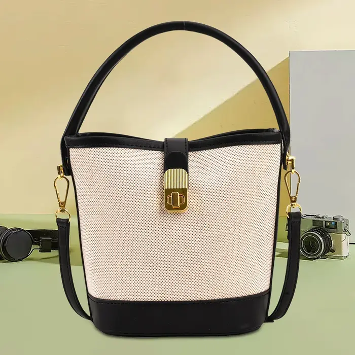 Sac messager en PU, sac bandoulière tendance avec sangle réglable