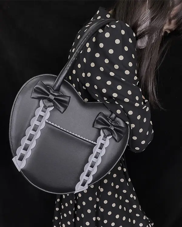 Sac à main en forme de cœur Lolita pour femme