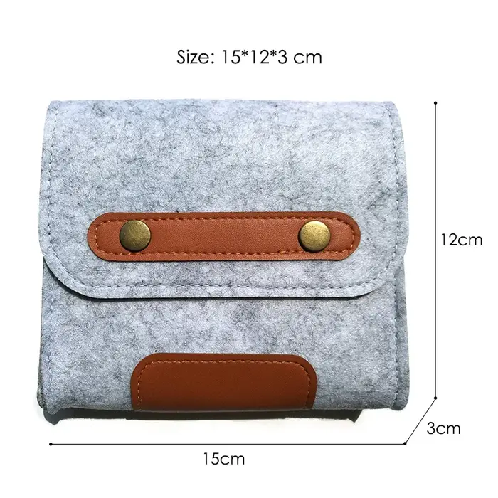 Nouveau sac de rangement en feutre de mode