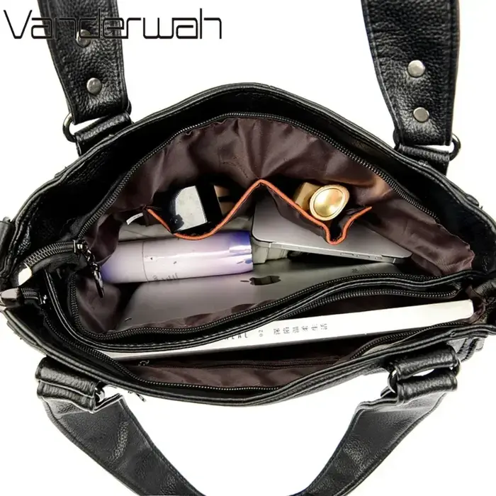 Sac à bandoulière en cuir souple de qualité supérieure, sacs à main de luxe pour femmes, sacs messag