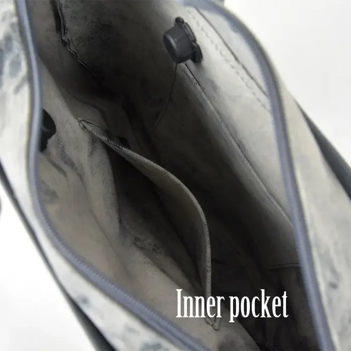 Sac à Main en Toile Denim pour Femme