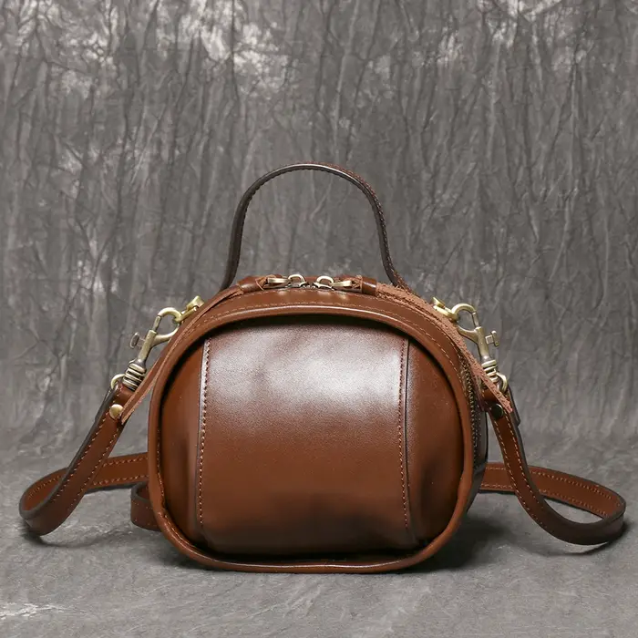 LUOKIR – sac à bandoulière en cuir véritable pour femmes