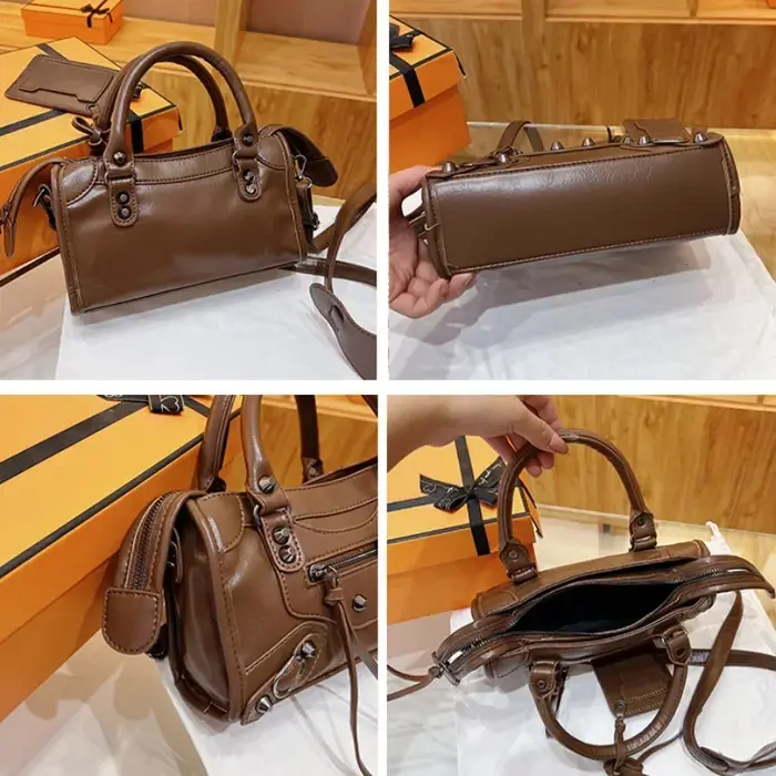 Sac à main à Rivets de grande capacité pour femmes
