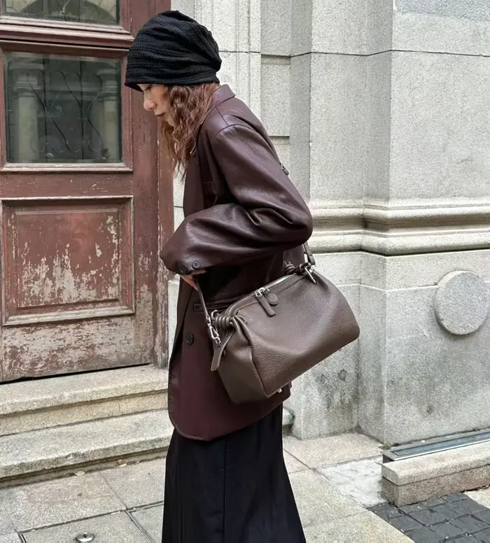 Sacs à main en cuir véritable pour dames, sacs à bandoulière initiés, sac à main ChimPurse, créateur de luxe, nouvelle mode, haut