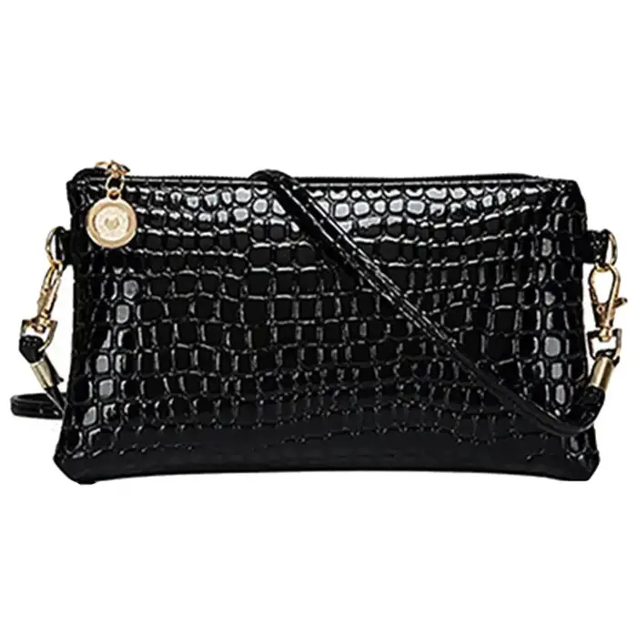 Sac à main en similicuir avec fermeture éclair pour femme