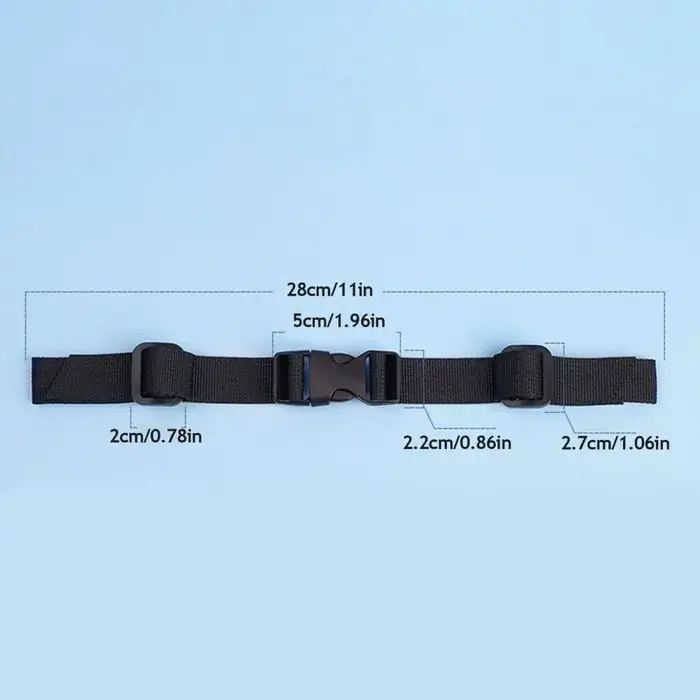 Sangle de poitrine réglable pour sac à dos