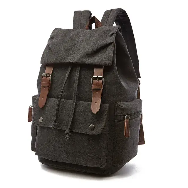 Sac à dos en toile vintage pour ordinateur portable pour hommes et femmes, sacs à dos de voyage, ant