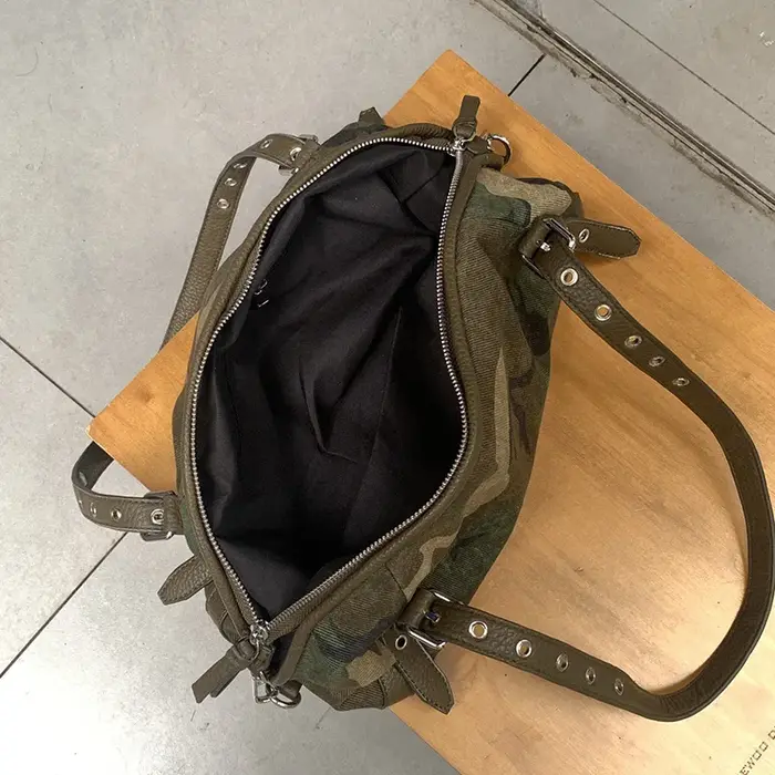 Sac à main camouflage de marque pour femme