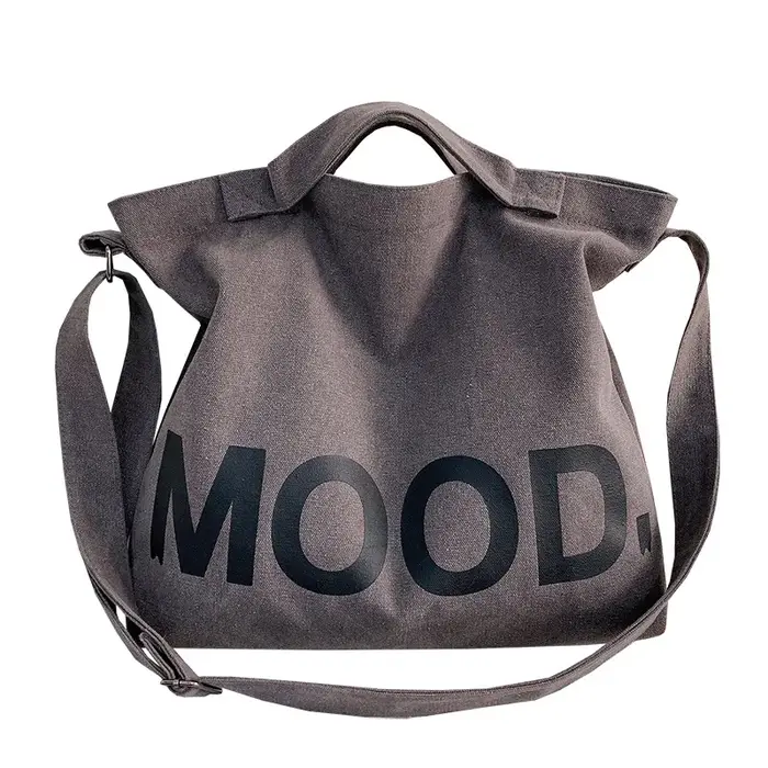 Sacs à main en toile de grande capacité pour femmes, créateur de niche, fourre-tout de simplicité, sacs à bandoulière pour femmes, initiés