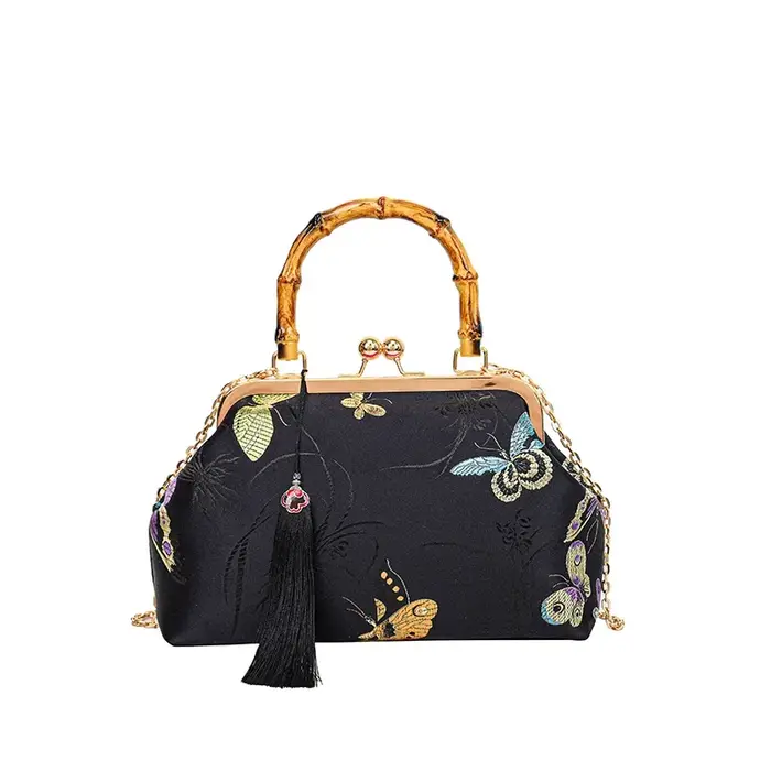 Sac de soirée brodé de luxe pour femmes