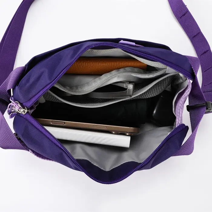 Nouveau sac messager en nylon pour femme