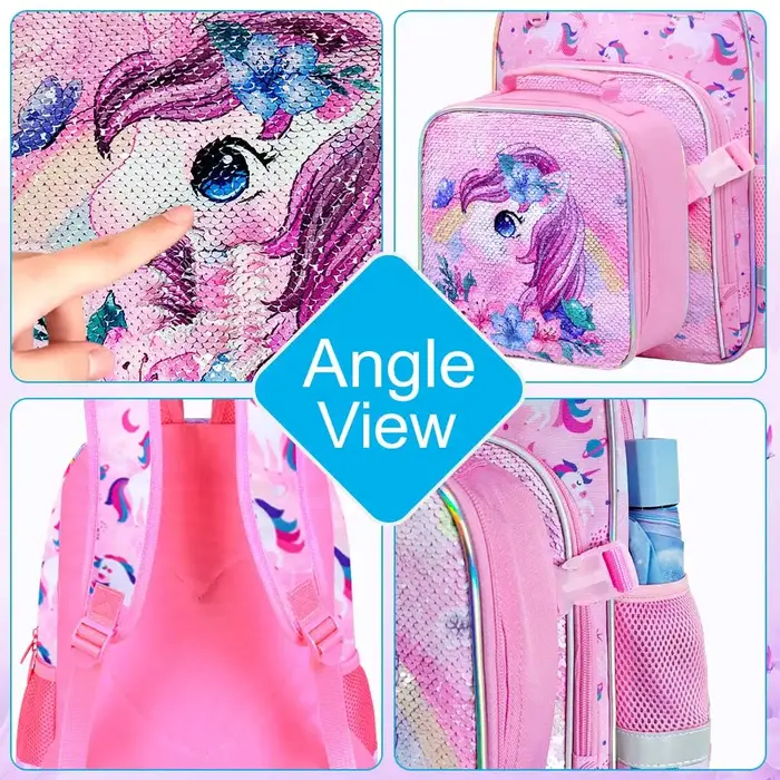 Sac à dos licorne pour filles