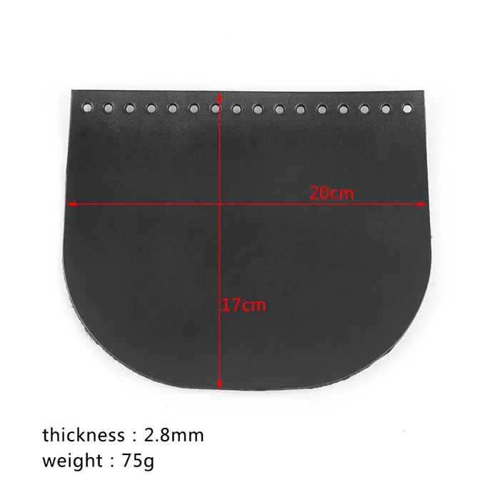Nouveau sac à bandoulière rabat couverture avec trous de remplacement pour femmes sac à main tricot sac de couture bricolage PU sac en cuir accessoires 3 couleurs