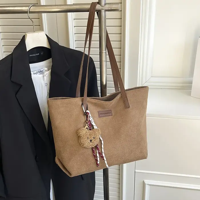 Sac à bandoulière pour femme de grande capacité décontracté