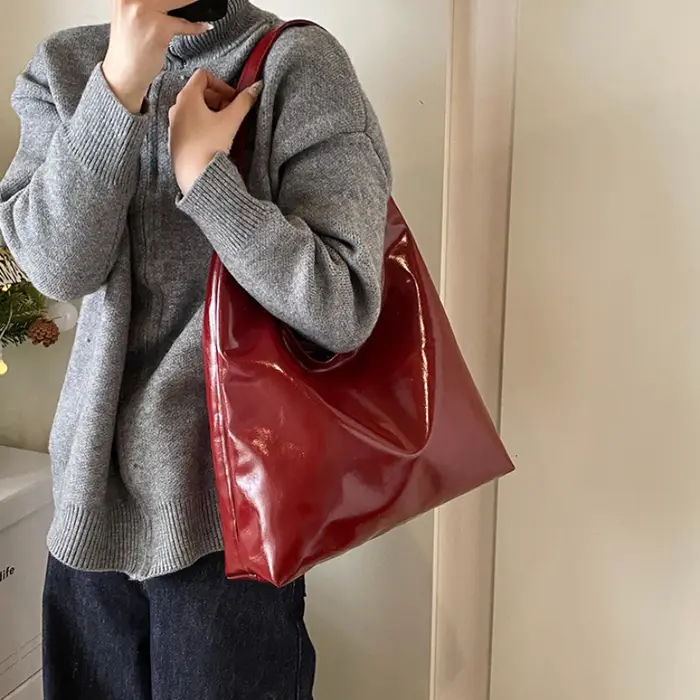 Sacs à Main Vintage en Cuir PU pour Femme