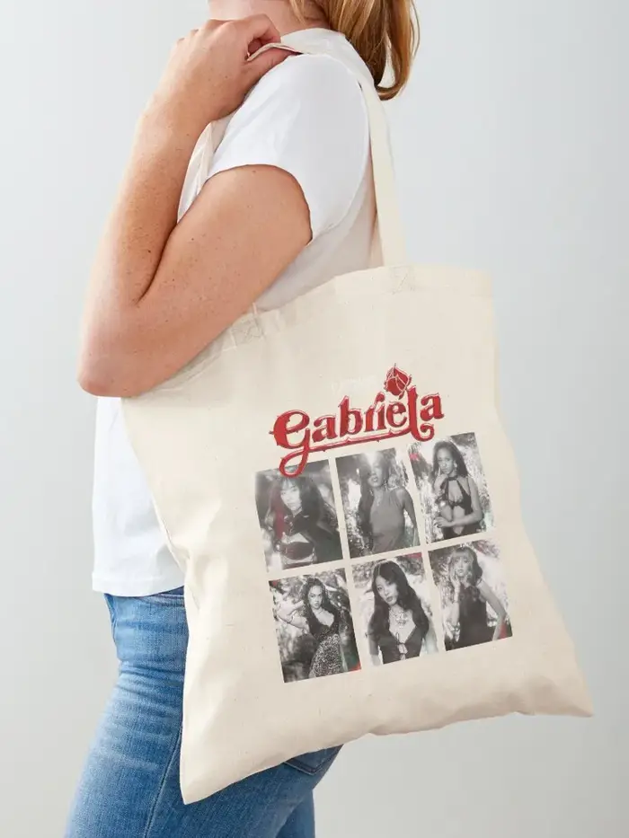 Sac fourre-tout coréen Kpop Katseye pour femmes