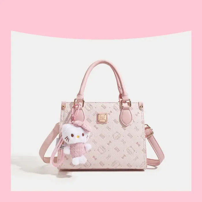 Sac à langer élégant en cuir uni pour femme