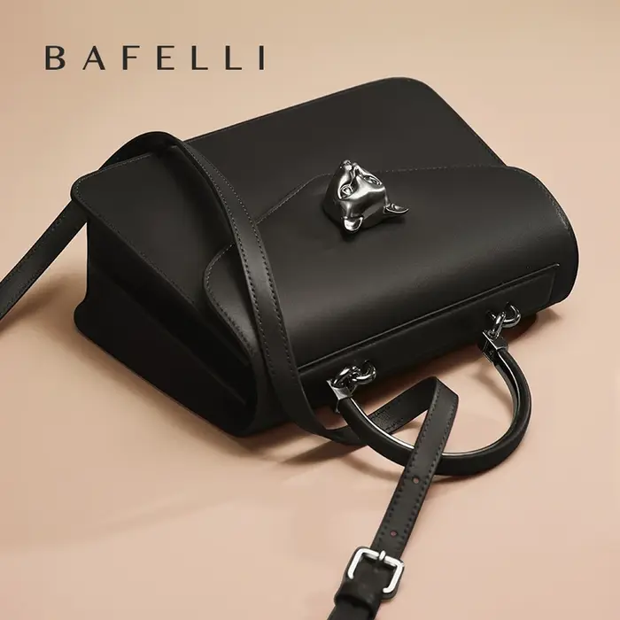2025 BAFELLI CAT femmes nouvelle mode sac à main dame élégant affaires femme cuir marque de luxe décontracté épaule