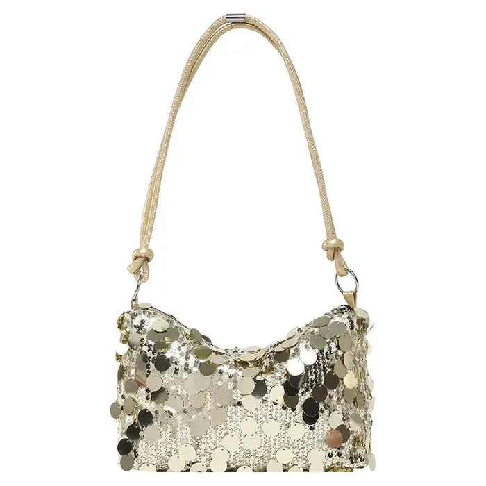 Nouveau Sac à Bandoulière Scintillant pour Femme 2026 – Pochette de Soirée Élégante et Brillante pou