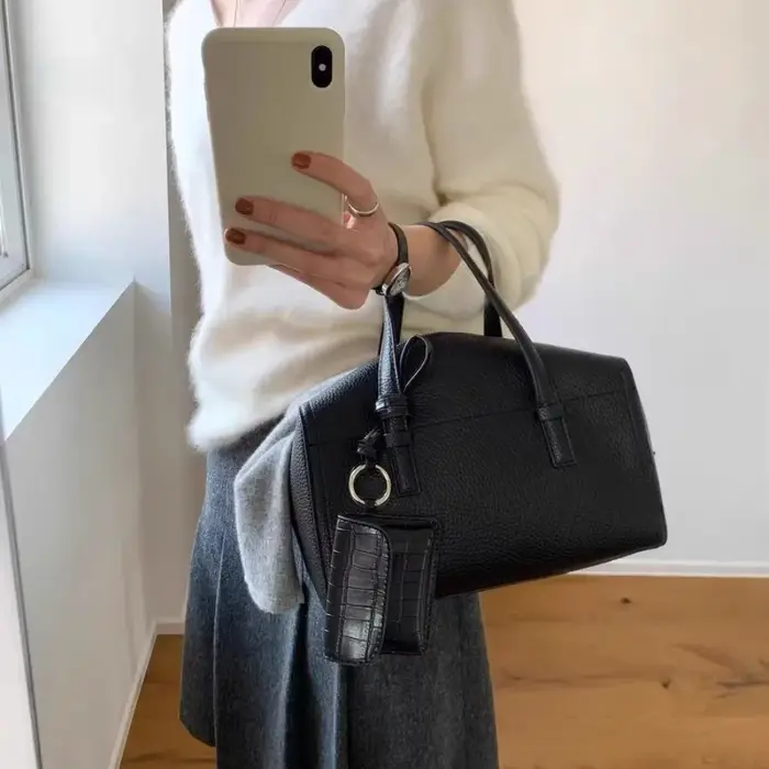 Nouveau sac Boston minimaliste grande capacité pour femme