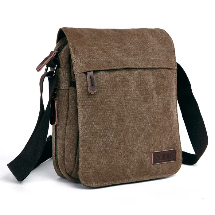 Sac à main décontracté sacs à bandoulière simples Vintage toile mode nouveau 2024 fermeture éclair Ipad sac téléphone