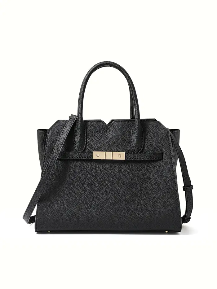 Sac Birkin en cuir véritable de luxe léger pour femme – Nouveau style, grande capacité, simple épaul