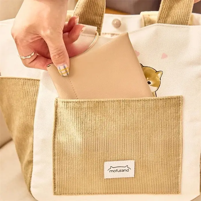Sac fourre-tout en toile Mofusand