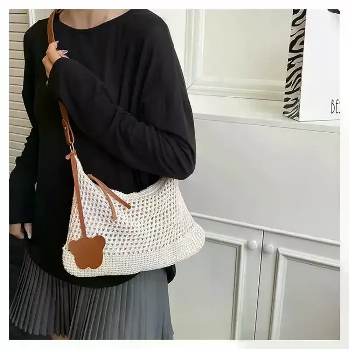 Sac de voyage tissé à la main