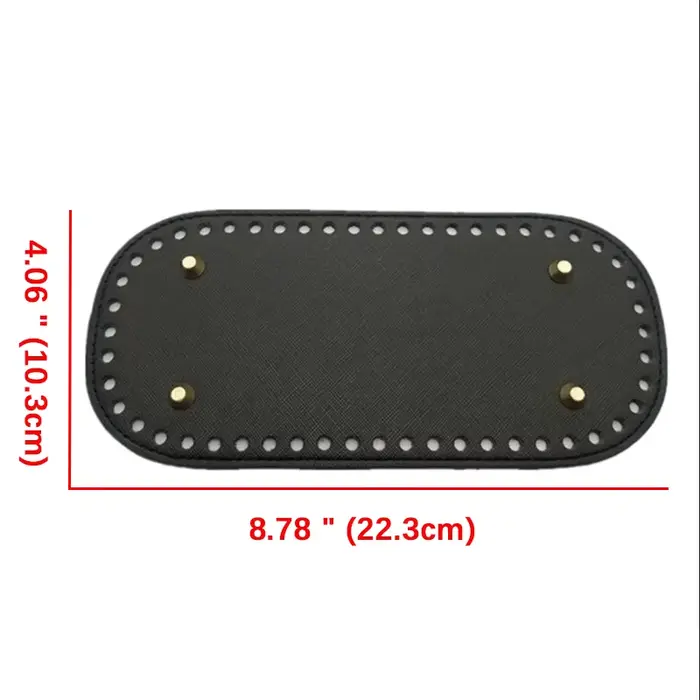 Fond Long 22x10cm pour sac tricoté