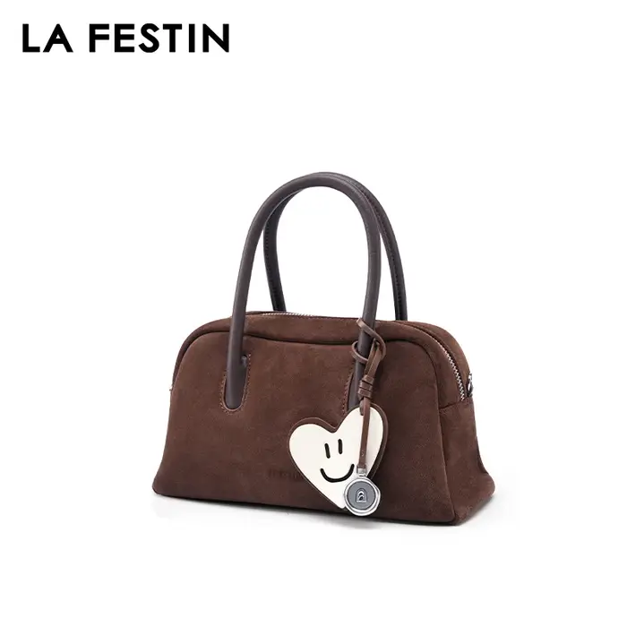 LA FESTIN sacs à main originaux nouveau sac en daim sac de banlieue pour femmes sac à bandoulière de luxe sac Boston