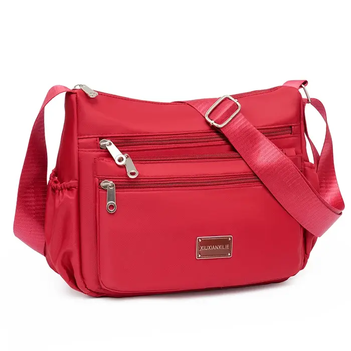 Sac à bandoulière de grande capacité pour femmes, sac à cosmétiques en Nylon à la mode, sac à main S