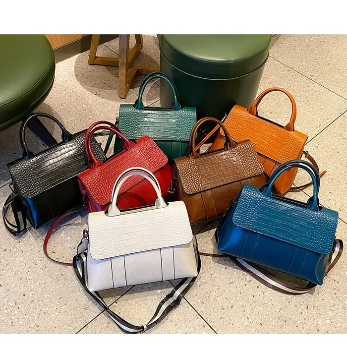 Sac à bandoulière en cuir véritable de vache pour femmes, sacs à bandoulière de luxe de styliste pou